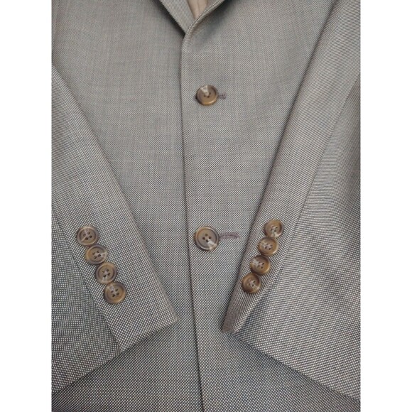 Vintage Ralph Lauren Mens 44L Dillard’s Blazer Sports Coat Brown Pure Woolmark - Picture 5 of 13